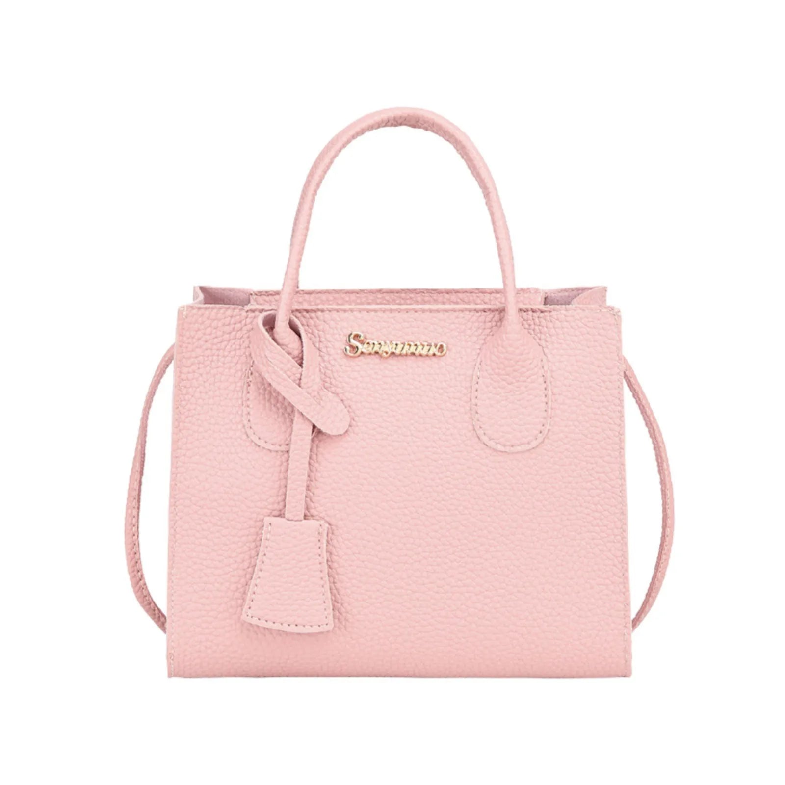 Carry your essentials in style with this versatile women's tote bag. Featuring a large capacity and made from casual PU leather, this crossbody handbag is perfect for adding a fashionable touch to your everyday look. -