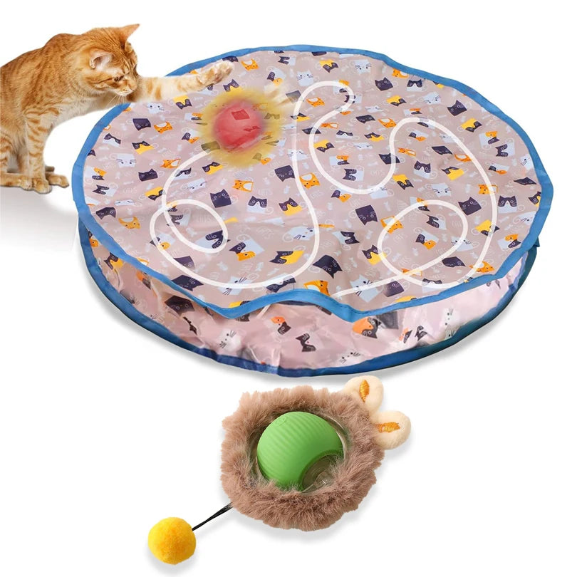 Motion Activated Interactive Cat Toy for Indoor -
