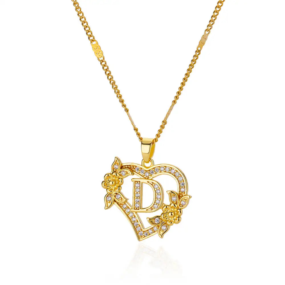 Initial Letter Necklaces -