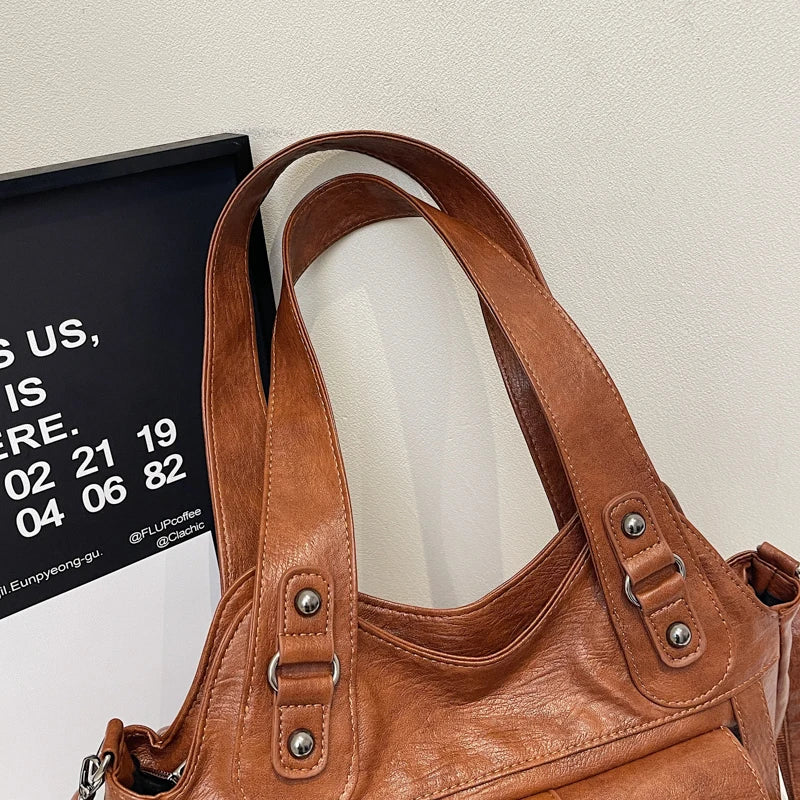 Make a statement with these luxurious handbags for women, crafted from leather and designed to be worn as shoulder bags. Elevate your style with these sac de luxe femme accessories, perfect for a chic and sophisticated look! -