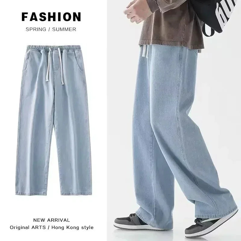 Men's Jeans New Loose Straight Leg -