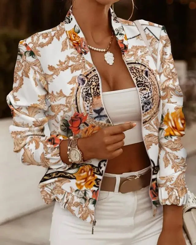 Stay stylish and warm with this women's jacket—perfect for any season! -