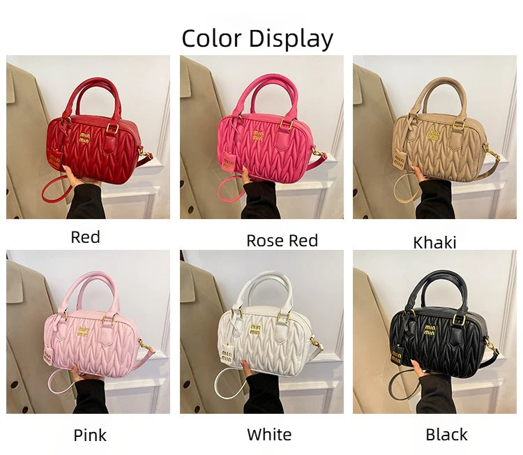 Stay stylish and organized with this new women's small square bag. With a versatile design that allows for multiple carrying options, this crossbody tote is perfect for daily use, providing both fashion and functionality in one chic accessory. -