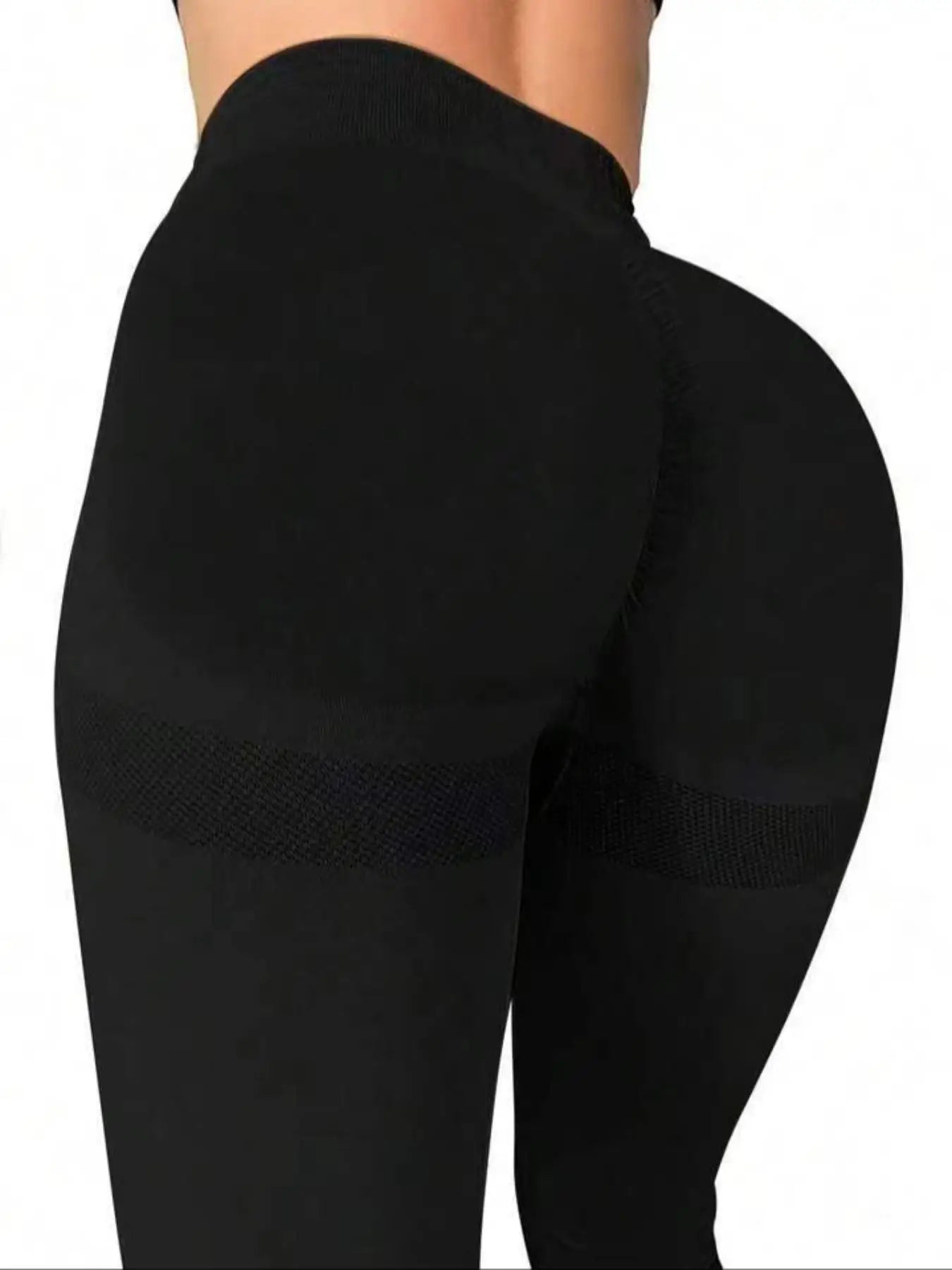 Three pairs of seamless high-waist yoga trousers, solid color + tie-dye combination, perfect for yoga, gym and running. -