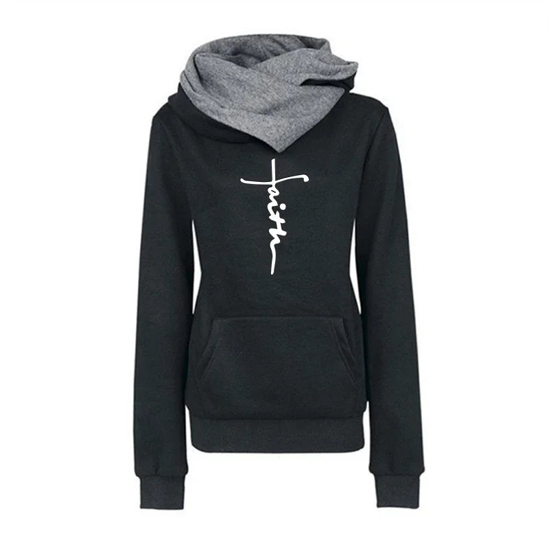 Stay cozy and stylish with these fashionable Christian-themed sweatshirts for women! -
