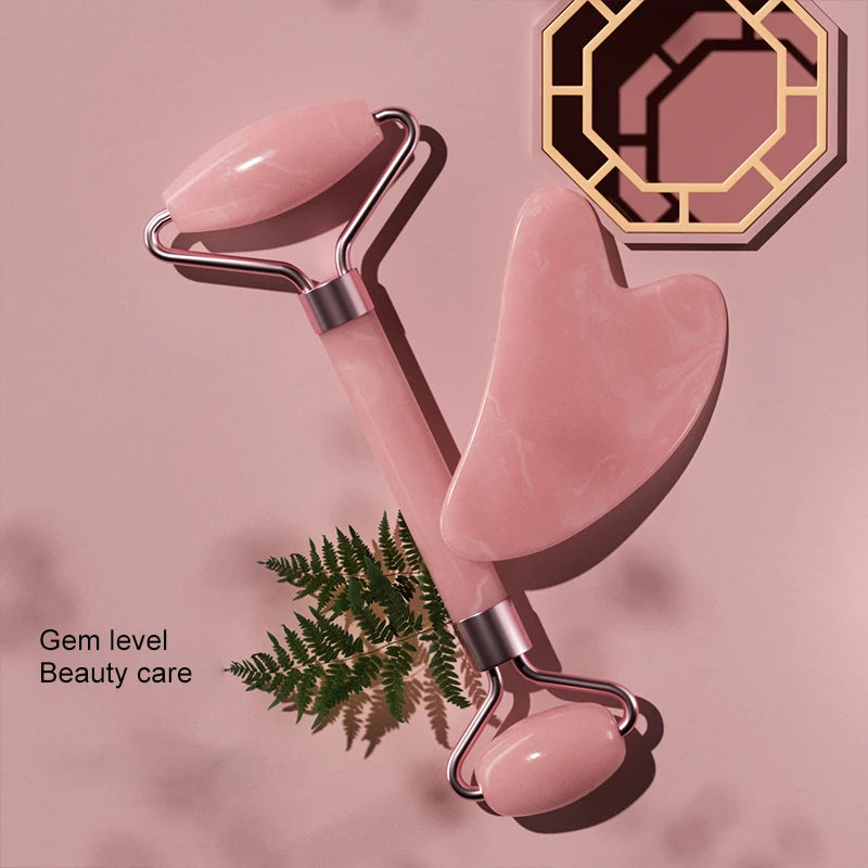 Enhance your skincare routine with this facial roller for the face, neck, and eyes. This resin massage tool can help improve circulation, reduce puffiness, and promote relaxation for a revitalized complexion. -