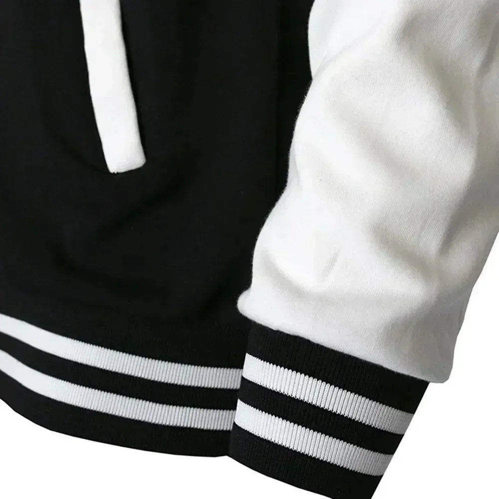 Get a trendy look with this anime baseball jacket (Unisex) -