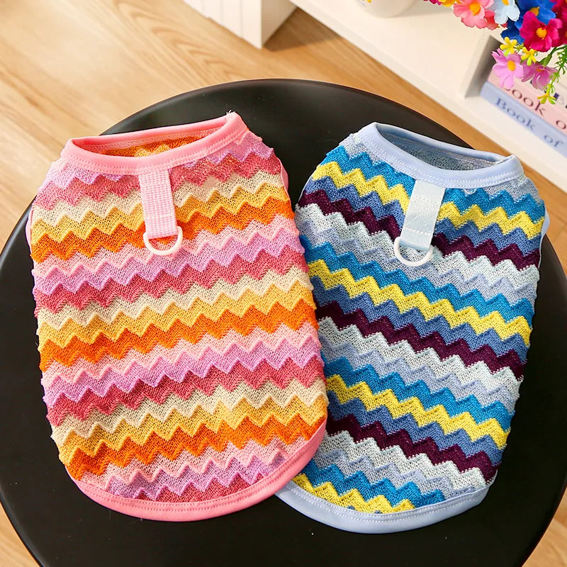 Keep your pets comfortable and stylish with these breathable and soft cat clothes—ideal for both cats and dogs to wear with ease and comfort! -