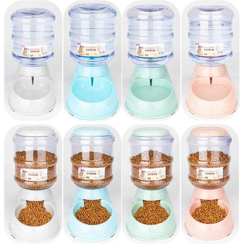 Large Capacity Pet Feeder Bowls -