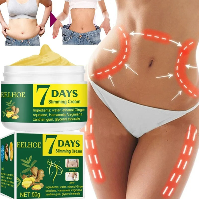 7 Days Weight Loss Cream Dissolve Fat Abdominal Arms Legs Body 30g -