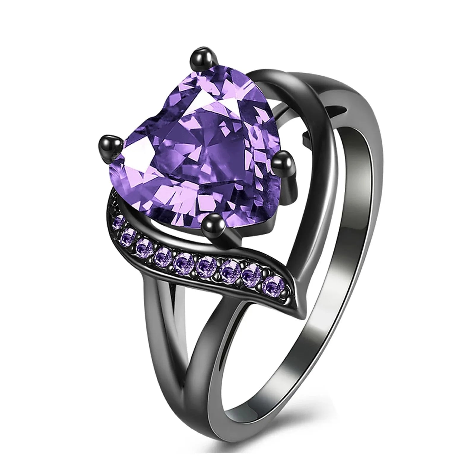 Fashion Couple Rings Romantic -