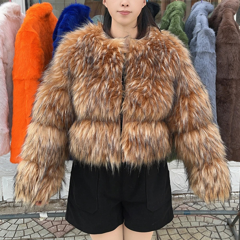 Fur Coat Women's Jacket -