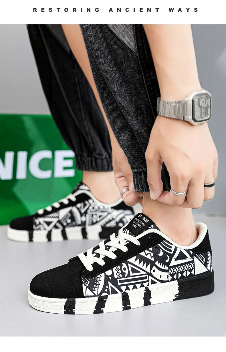 Men Flat Bottomed Shoes Fashion Popular with Colorful Outdoor Sneakers That Comfort Non Slip High-quality Fitness Leisure Shoes -