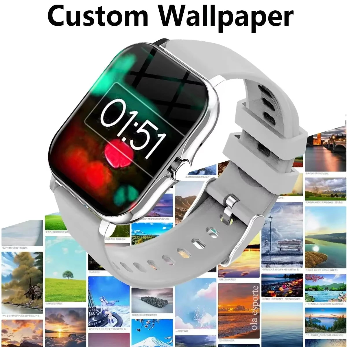 Smart Watches for Men with Bluetooth Call & Fitness Tracker - Android & iPhone Compatible -