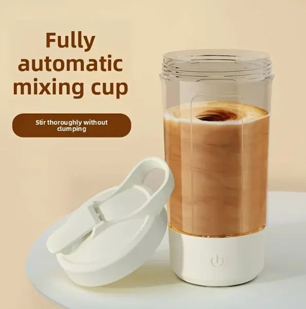 Rechargeable electric blender cup | protein powder shaker+coffee/milk/smoothies/protein milkshakes -