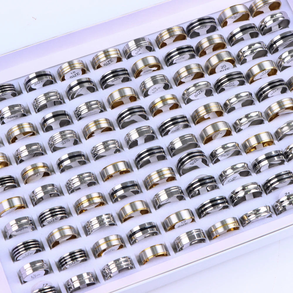 10/20/30/50Pcs Classic Rings -