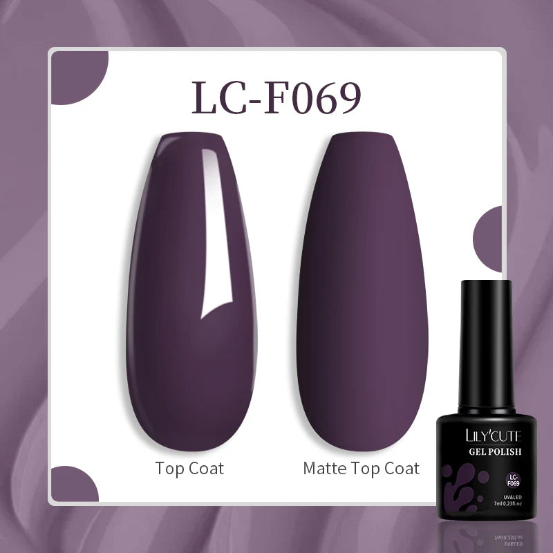 Explore your creativity with this comprehensive set of 129 colors of 7ML nail gel polish. Perfect for nail art enthusiasts, these semi-permanent colors allow for endless possibilities and stylish designs. -