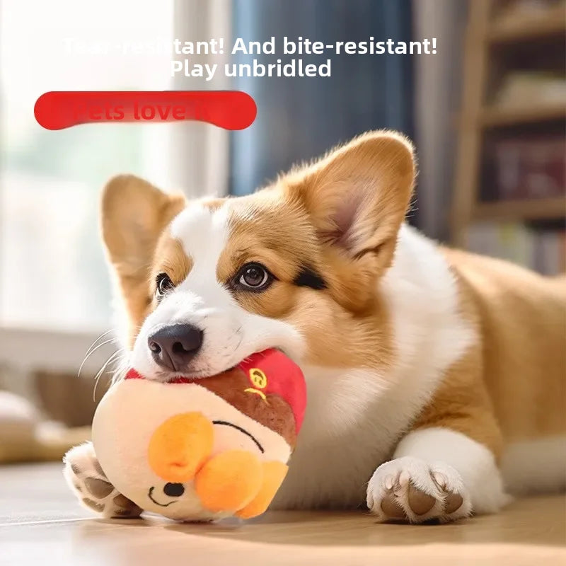 Interactive Puzzle Electric Plush Jumping Ball for dogs -