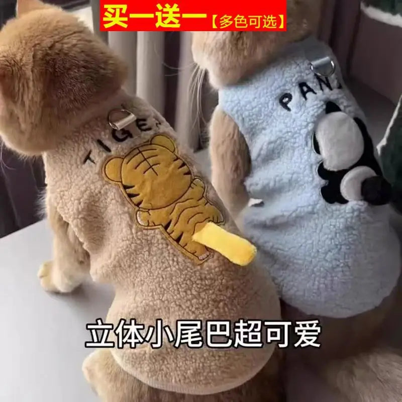 Keep your small and medium-sized dogs, as well as cats, stylish in these adorable pet clothes—perfect for adding flair to your furry friends' wardrobes! -