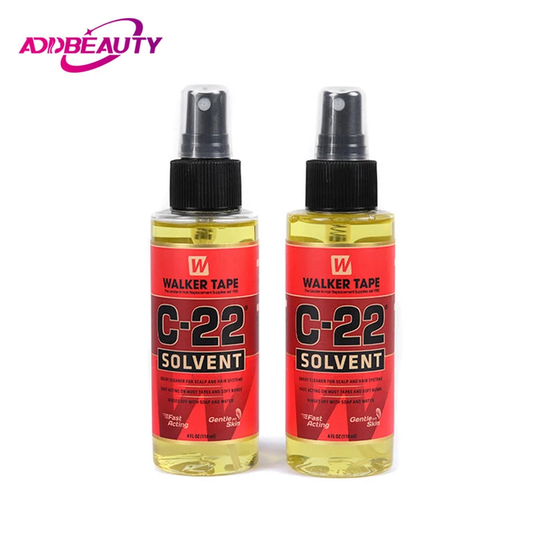 Ultra Hold Walker Tapes C-22 Glue Remover for Lace Front Wigs Human Hair Toupee 15ml Adhensive Glue Tape Waterproof Glue Remover -