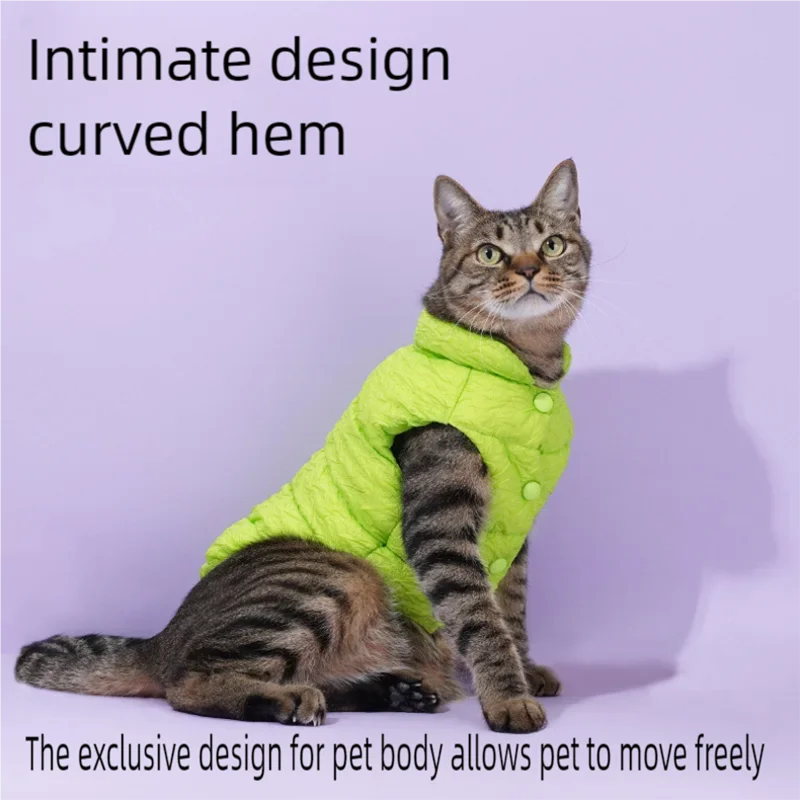 Keep your pets warm in the winter cold with these cotton clothing options—suitable for both cats and dogs, providing universal comfort and warmth! -