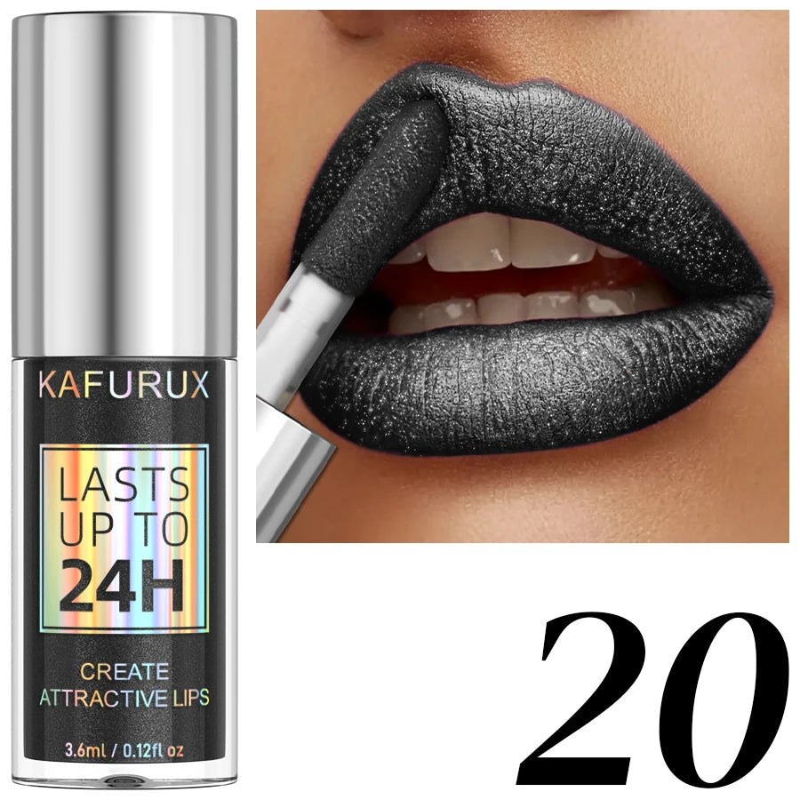 20-colors Glitter Lip Glaze -