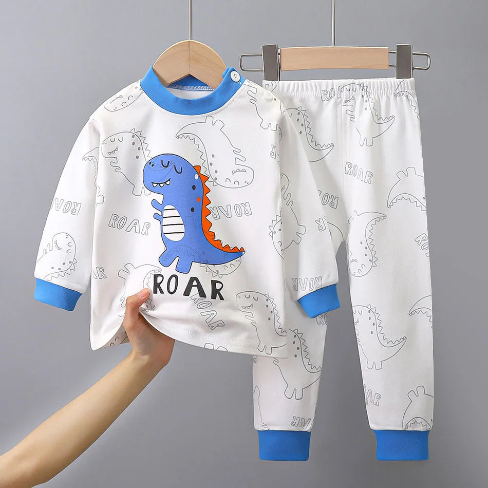 Cotton Children Pajamas Sets (Unisex) -