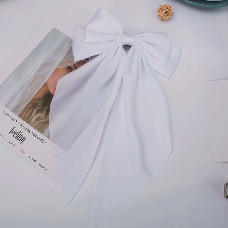 Bow Ribbon Hair Clip for Girls -