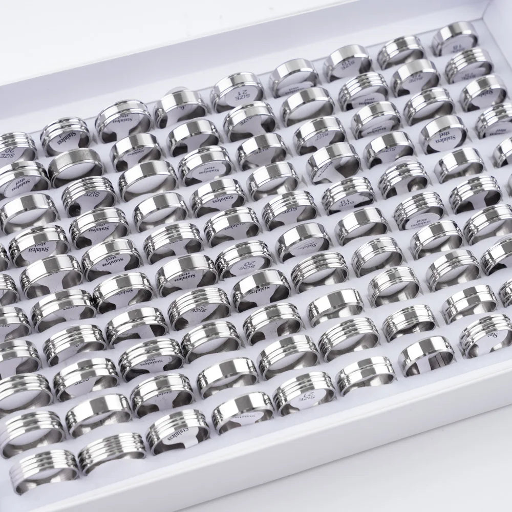 10/20/30/50Pcs Classic Rings -