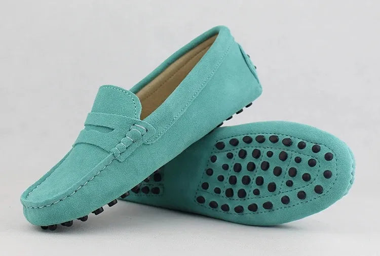 100% Genuine leather Women flats Fashion Handmade Women Casual leather shoes Leather Moccasin Women Driving Shoes Loafers -