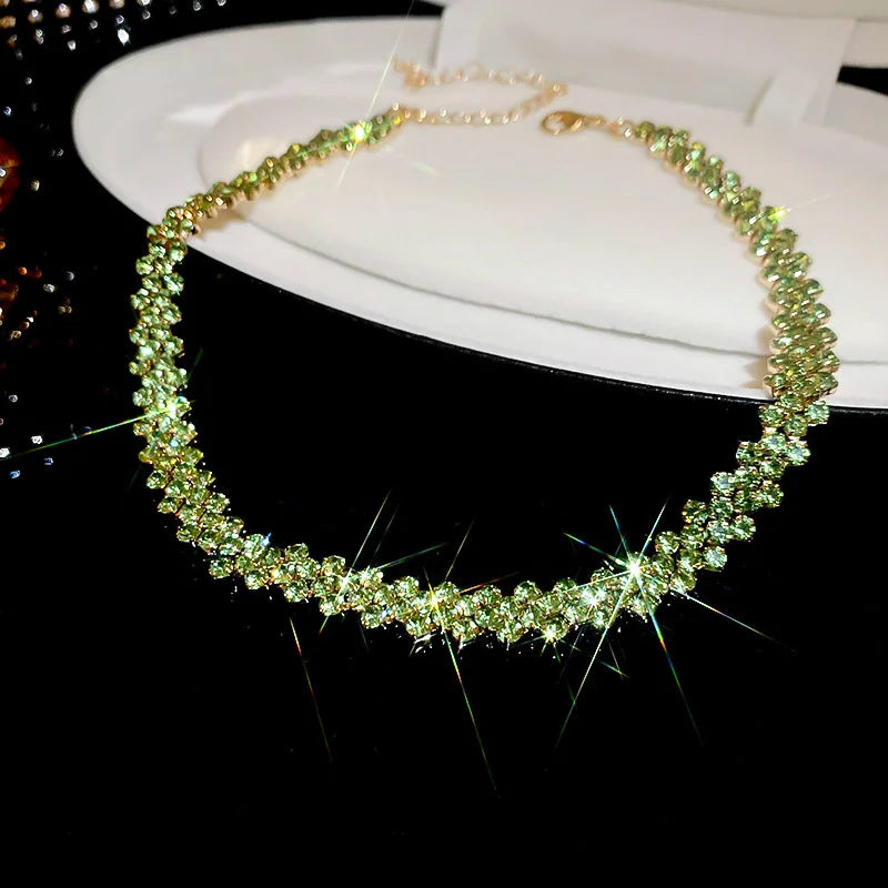 Rhinestone Choker -