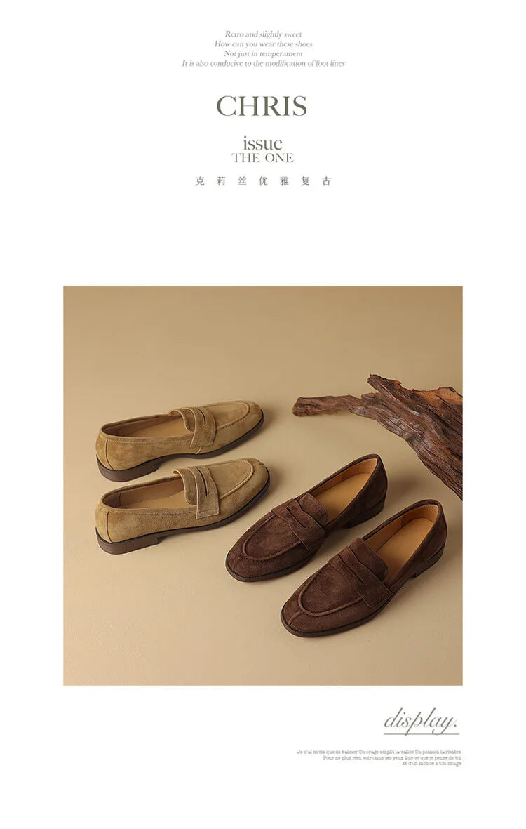 Brown Casual Flats -