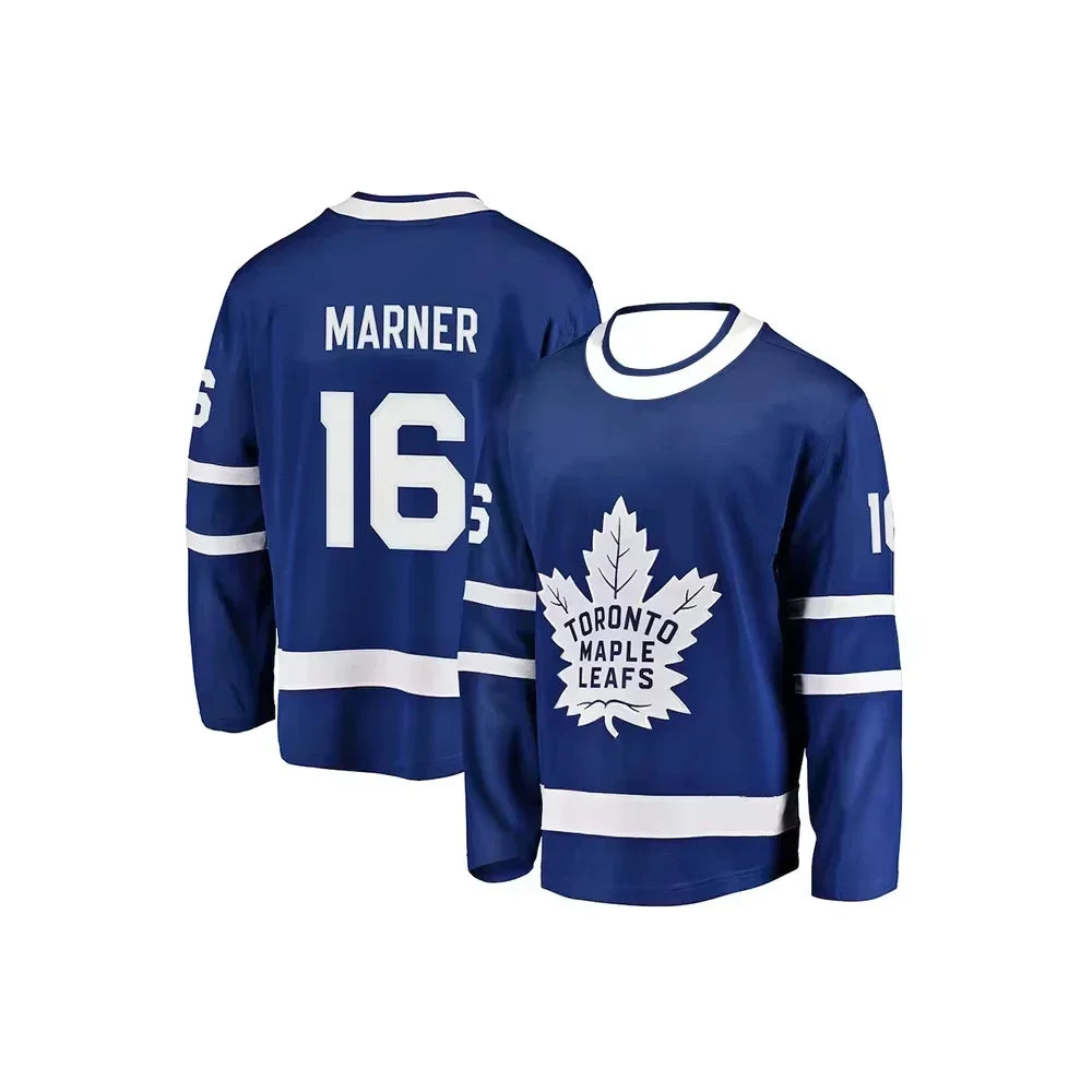 Toronto Ice Hockey Maple Leaf No.34 Long Sleeve T-shirt Men's -