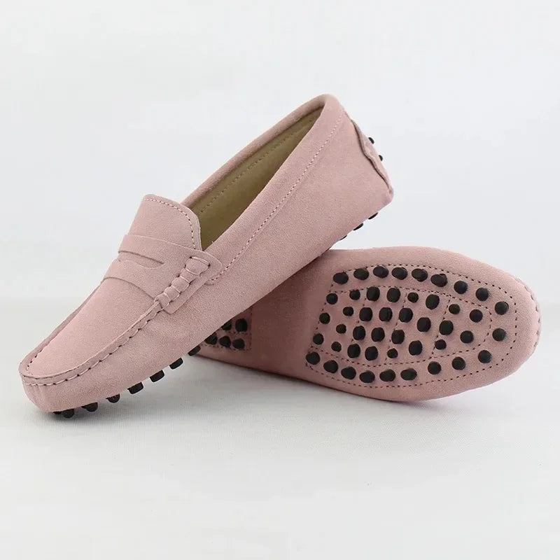 100% Genuine leather Women flats Fashion Handmade Women Casual leather shoes Leather Moccasin Women Driving Shoes Loafers -