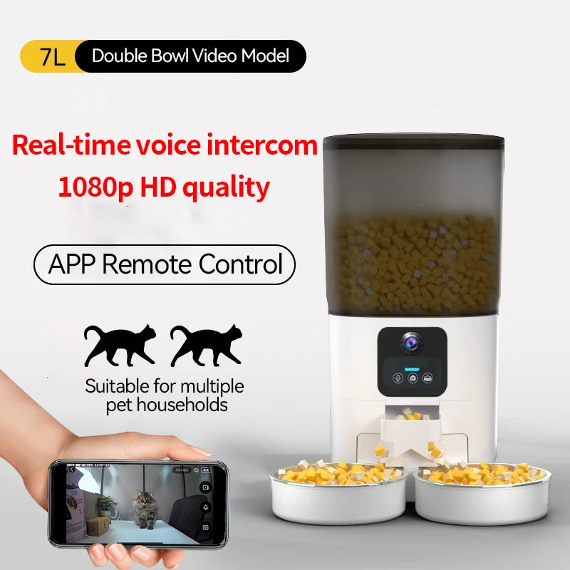 Smart automatic feeder for cats & dogs. -