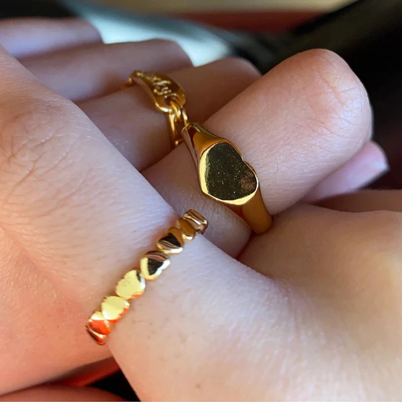 Heart Rings -