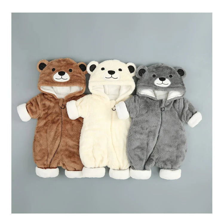 Keep your newborn cozy and stylish with these long sleeve hoodies—perfect for both baby boys and girls! -