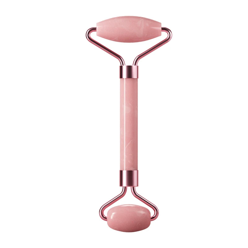 Enhance your skincare routine with this facial roller for the face, neck, and eyes. This resin massage tool can help improve circulation, reduce puffiness, and promote relaxation for a revitalized complexion. -