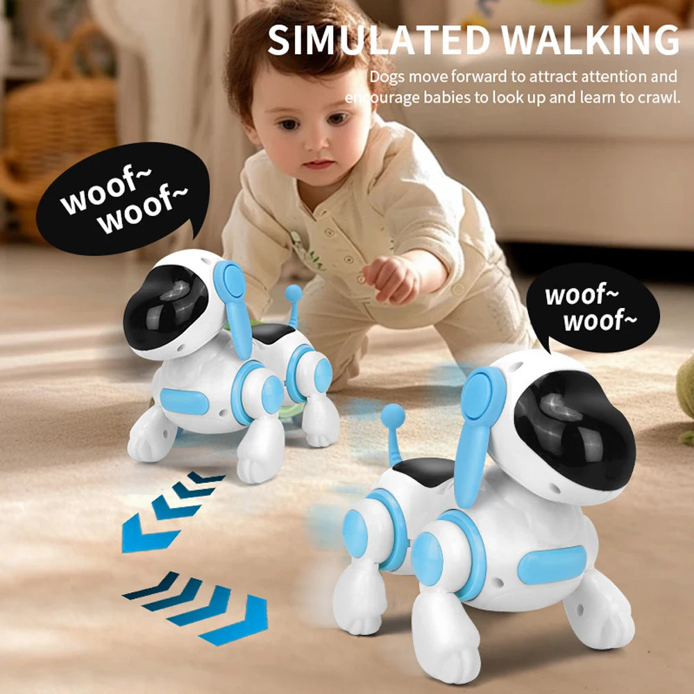 Smart Interactive Robotic Dog great for your child educational crawling stage -