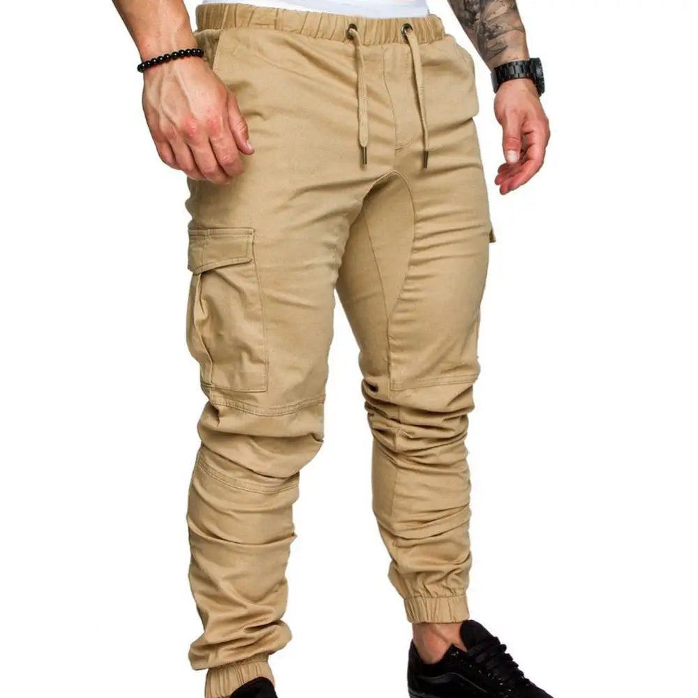 Men Skinny Cargo Pants -