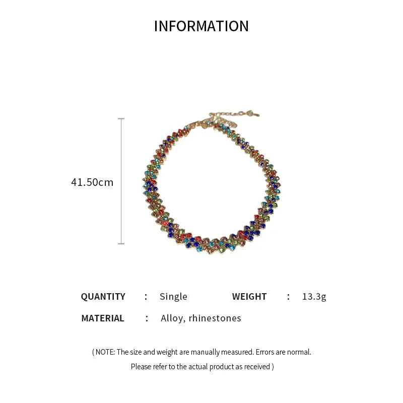 Rhinestone Choker -