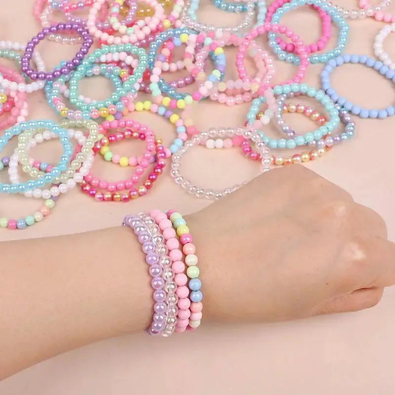 10/20/30Pcs Colorful Beads Bracelet Kids -
