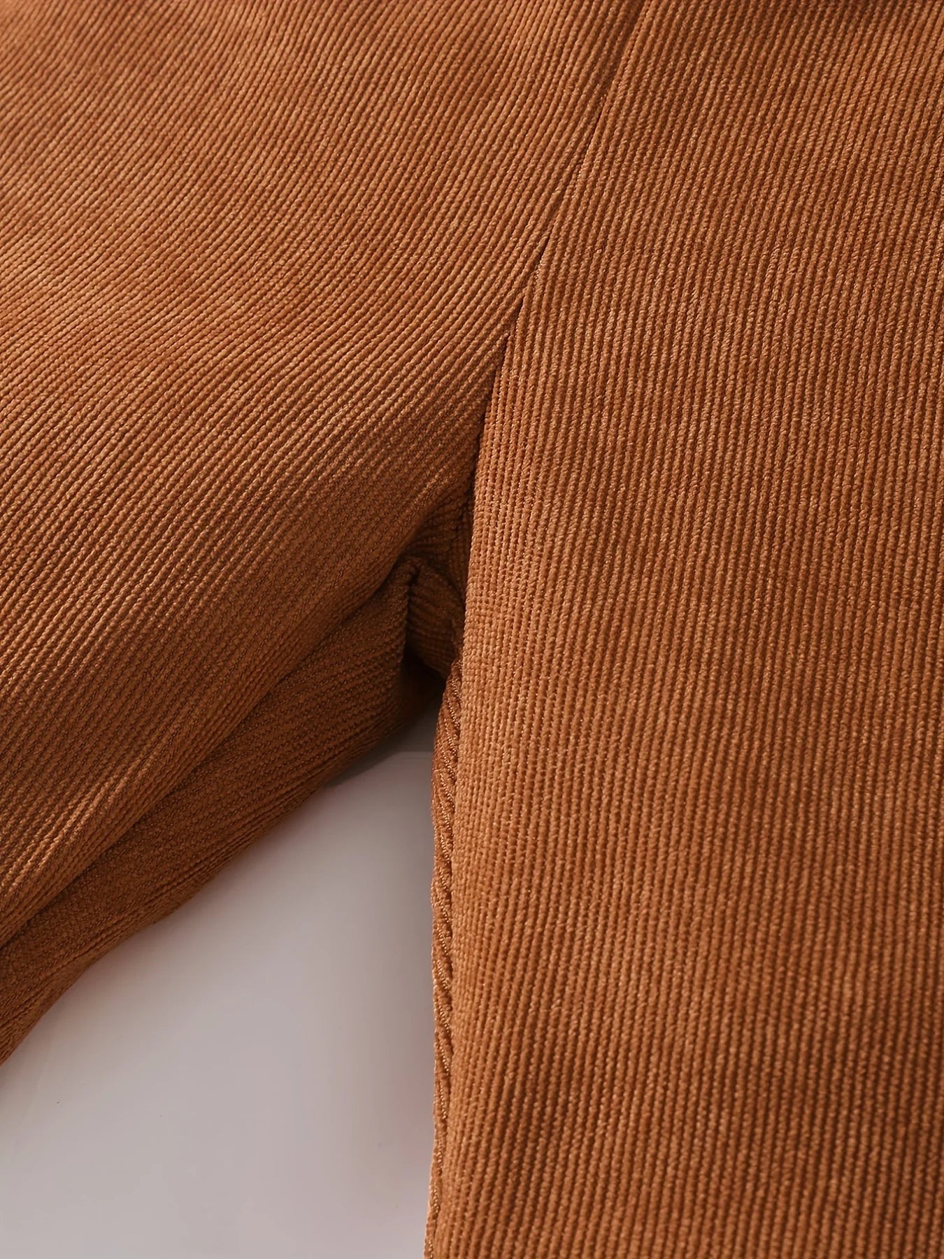 Dress your toddler boy or girl in cozy style with these brown corduroy strap pants—perfect for everyday comfort and cuteness 0-3 Years! -