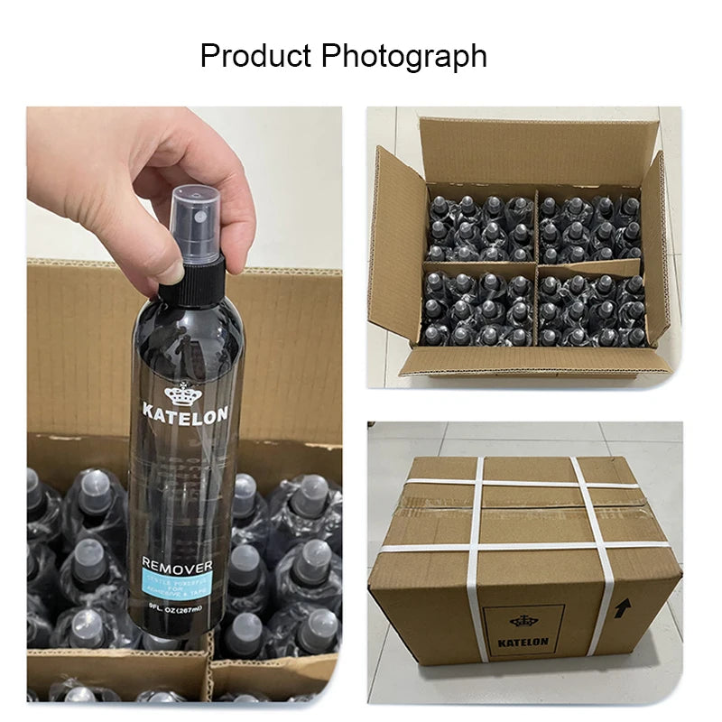 Big Bottle Wig Glue Remover For Salon Liquid Remover For Wig Adhesive Hair Glue Wig Tape Solvent Spray Remover For Lace Glue -