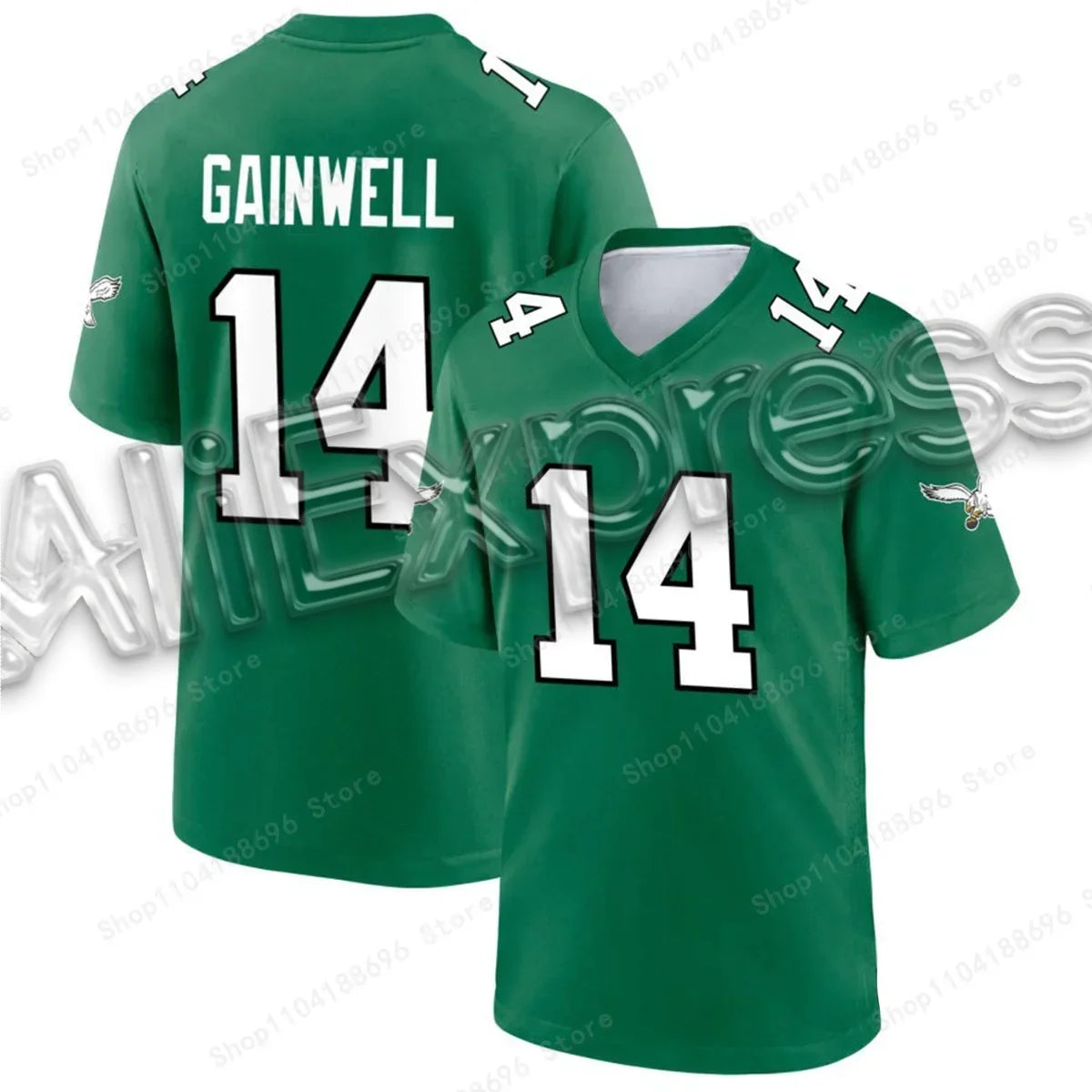 Philadelphia Eagles Game Jersey - Kelly Green -