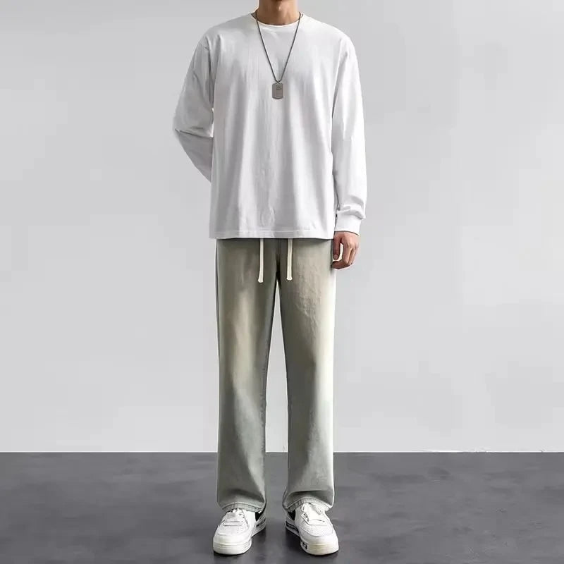 Mens Jeans Large Denim Jeans -