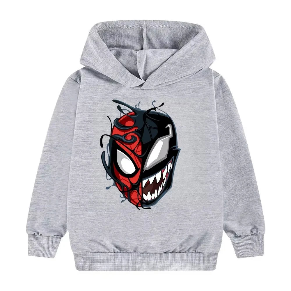 Marvel Spider Man Venom Printed Hoodie -