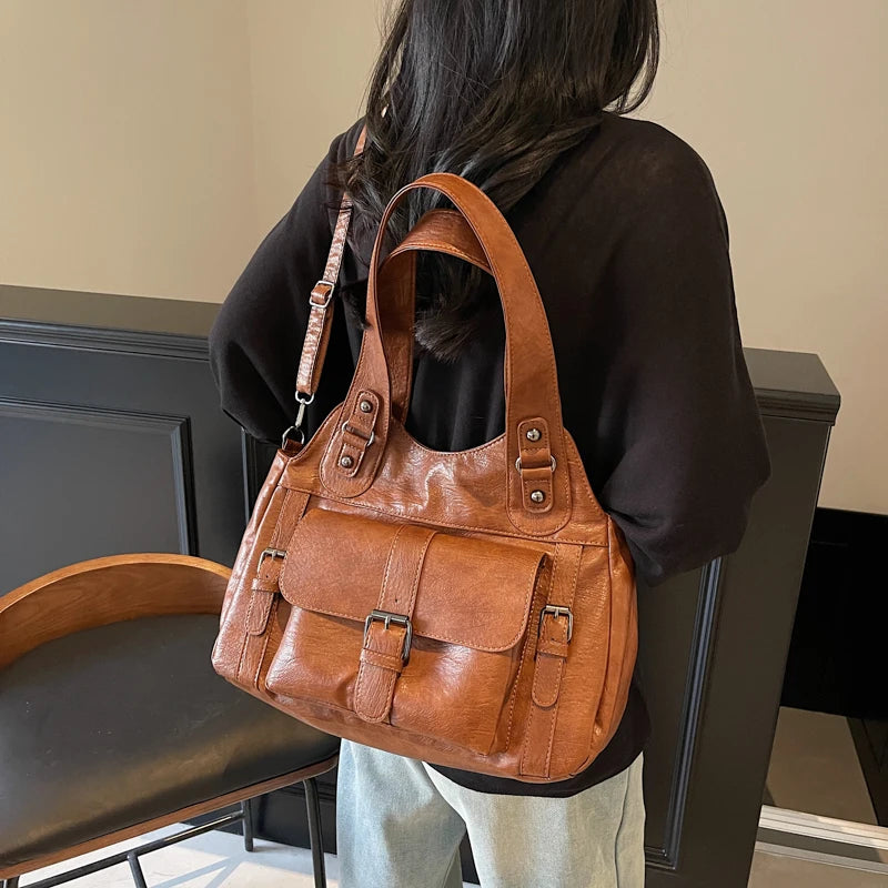 Make a statement with these luxurious handbags for women, crafted from leather and designed to be worn as shoulder bags. Elevate your style with these sac de luxe femme accessories, perfect for a chic and sophisticated look! -