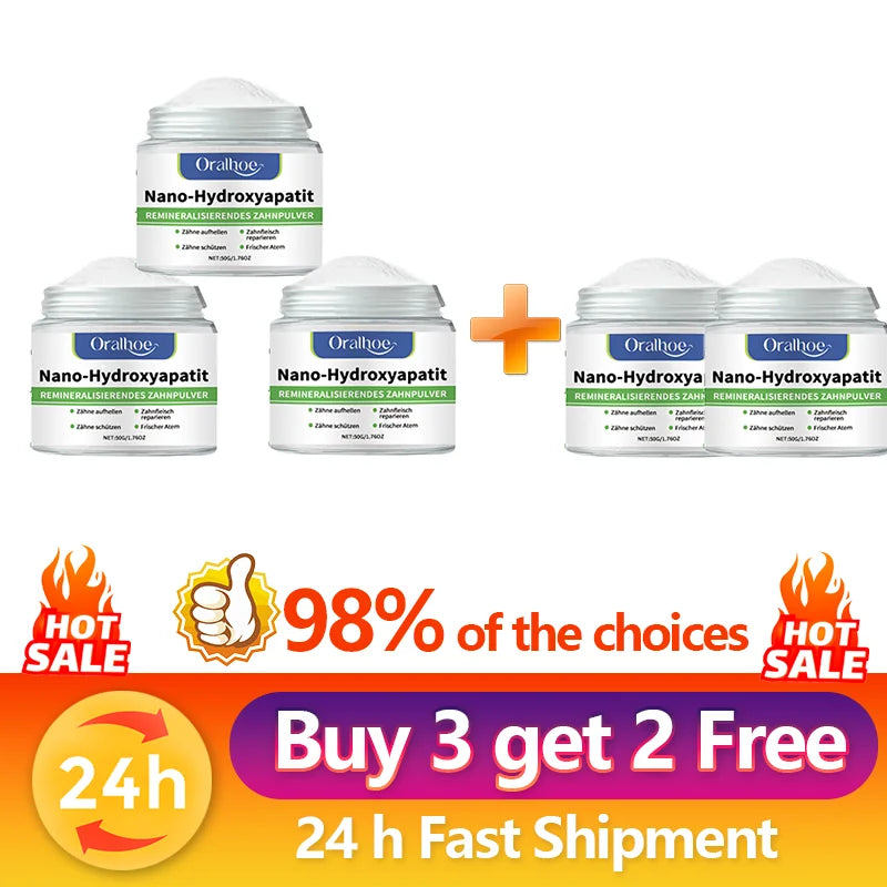 Winter Whitening Tooth Powder: Enamel Repair, Deep Cleaning & Long-Lasting Fresh Breath -