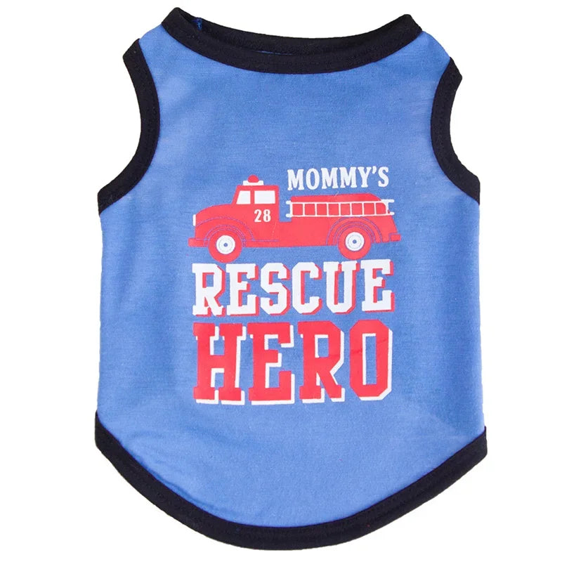 Small Dog & Cats T-shirts Pet Clothing -